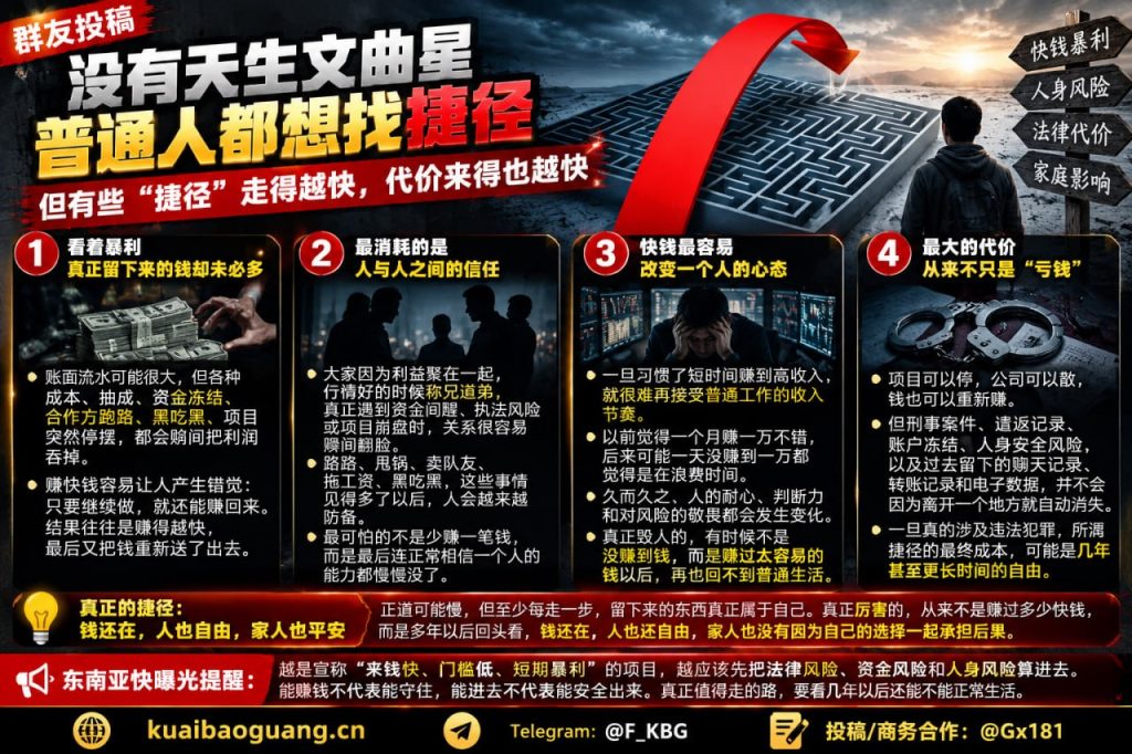 海外生活｜海外务工普通人如何面对快钱陷阱与人生选择