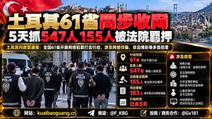 土耳其资讯｜警方在61省同步展开打击行动，多名网络犯罪嫌疑人落网
