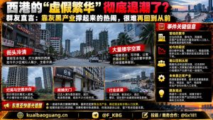 柬埔寨资讯｜西港灰产退潮引热议，网友剖析城市繁荣背后的风险
