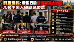 老挝｜万象旅馆突击检查数名中国人被执法人员现场带走