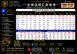 2026年10月6日东南亚汇率参考（人民币/USDT）